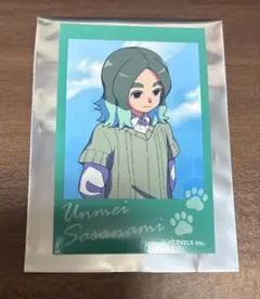 イナズマイレブン まねきねこ 笹波雲明 フォトカード チェキ