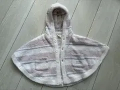 ジェラートピケ　ポンチョ　80-90センチ