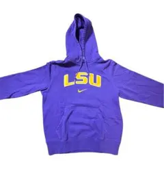 Nike LSU パーカー 紫色 フード付き