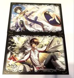 コードギアス反逆のルルーシュ アニメイト 特典 カード 2種セット 羽根