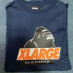 XLARGE ゴリラプリント Tシャツ サイズS ネイビー ほぼ新品未使用