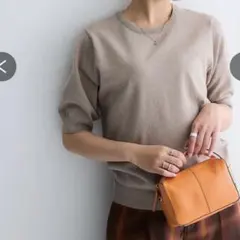 ニッセン　nissen 今期 未使用 プルオーバー ニット 大きいサイズ LL