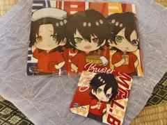 ヒプマイ　極楽湯コラボ　イケブクロ　ミニクリアポスター　コースター　セット