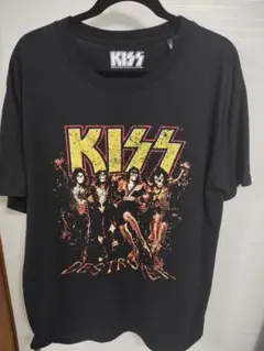 KISS Tシャツ XLサイズ ブラック