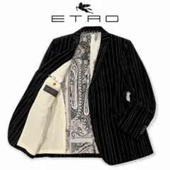 T951 美品 3XL エトロ 大きいサイズ イタリア ベロア JKT メンズのサムネイル