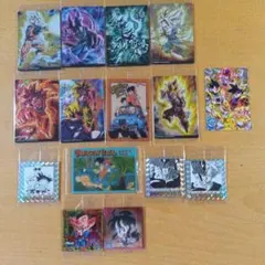 ドラゴンボールイタジャガ7 sec含むカード10枚　シール5枚まとめ売り