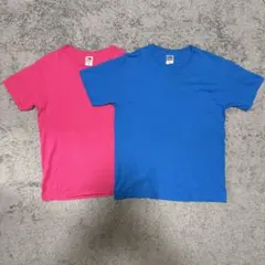 【美品】フルーツオブザルーム カラーTシャツ Mサイズ