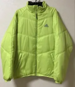 adidas 蛍光イエローグリーン ゴルフ ジャンパー