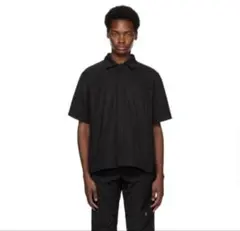 美品】THE ROWザロウ 半袖シャツ JIRO SHIRT/M黒ブラック - メルカリ