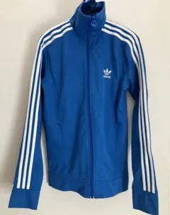 adidasトラックジャケット　ヨーロッパＴＴ　ブルー　サイズＬ（100）