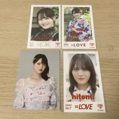 =LOVE 髙松瞳 ミニフォト 入場特典 まとめ売り