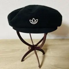 adidas アディダス BERET BLACK ベレー帽　黒