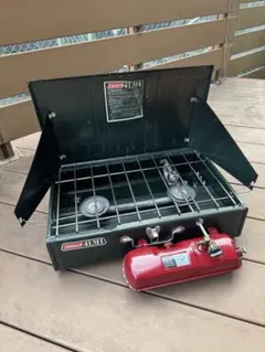 【中古】コールマン ツーバーナー バック付き 2026年2月号≪開封レビュー≫Coleman [コールマン] ジップつきトート