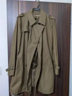 Timothy Everest ステンカラーコート カーキ