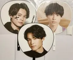 SixTONES 松村北斗 うちわ ラフスト トンパク Feel daCITY