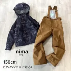 nima スキーウエア 150 140 ウエア上下 スノボ男の子 ウエアセット