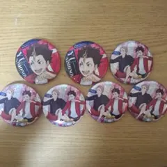 ハイキュー!!缶バッジ 西谷夕 夜久衛輔