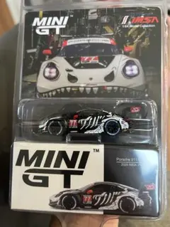 MINI GT 1/64 ポルシェ 911 GT3 R #77 ブリスターパックのサムネイル