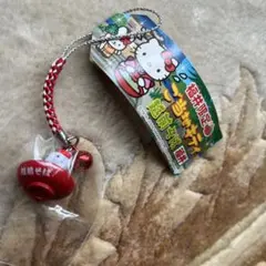 キティご当地ストラップ 福井 越前人形ver. 2004年】ご当地キティ 根付け ストラップ 福井限定 越前竹人形