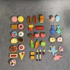 消しゴム大量セット　分解消しゴム　おもしろ消しゴム　37個セット　文房具　筆記具