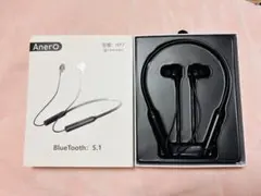 Anero H17 Bluetooth ワイヤレスイヤホ（ブラック）