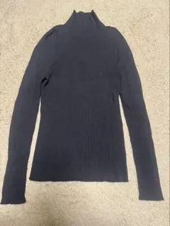 UNIQLO ブラック タートルネック セーター M