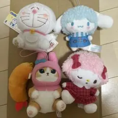 人気キャラクターぬいぐるみ5体セット