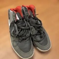NIKE SB ハイカットスニーカー グレー レッドのサムネイル