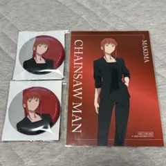 チェンソーマン ブラックコーデ 缶バッジ マキマ