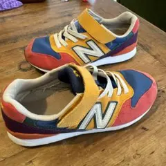 New Balance 996 スニーカー 赤/青/黄/紫