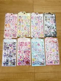 光 ボンボンドロップシール サンリオ 8セット