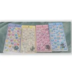 しずくちゃん ボンボンドロップシール 4種