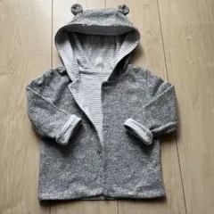 Baby gap 80cm 耳付きリバーシブルパーカー