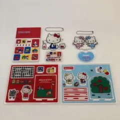 【新品】サンリオ ハローキティ アクリルスタンド＆キーホルダー 4点セット