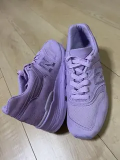 New Balance M997LBF レザースニーカー USA製 ラベンダー