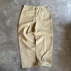 Dickies ダブルニー ワークパンツ ベージュ W34 L32 ワイド 極太