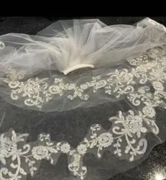 さ*^様 刺繍入りウェディングベール