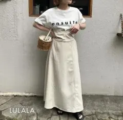 しまむら　大人気完売　マルチwayスカート　白