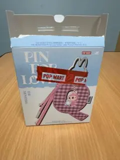 POP MART ラブスイート P キーホルダー（チェック柄）
