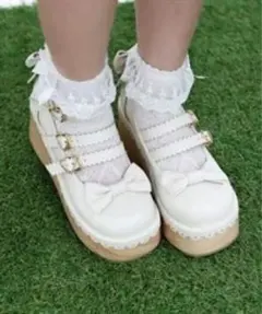 Chalmiere シャルミエール 木底風パンプスのサムネイル