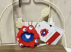 ミャクミャク 新品 ぷち　フェイス　マスコット　キーチェーン ぬいぐるみ　プチ