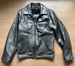USA製 SCHOTT ショット AT101 レザー シングルライダース
