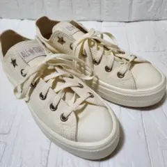 コンバースALL STAR LIGHT PLTS II PG OX厚底スニーカー