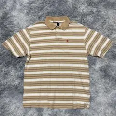 90s 古着 hiphop roca wear ボーダー ポロシャツ
