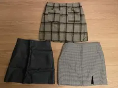 《3点まとめ売り》タイトミニスカート