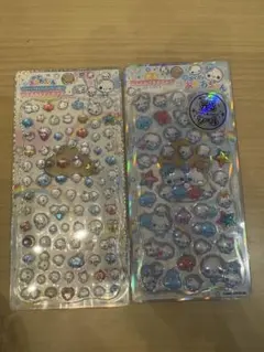 光るジュエルプチドロップ　ストーンつき　 ぷくぷくあわわちゃん　2枚セット