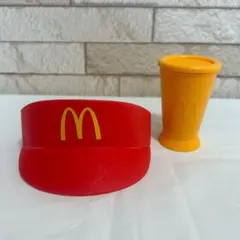 マクドナルド サンバイザーとオーダーマイクセット
