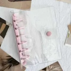 A7シール帳 バインダー ピンク