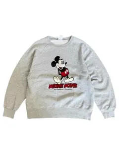 Disney Mickey スウェット グレー