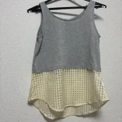 ROPE PICNIC タンクトップ グレー 38のサムネイル